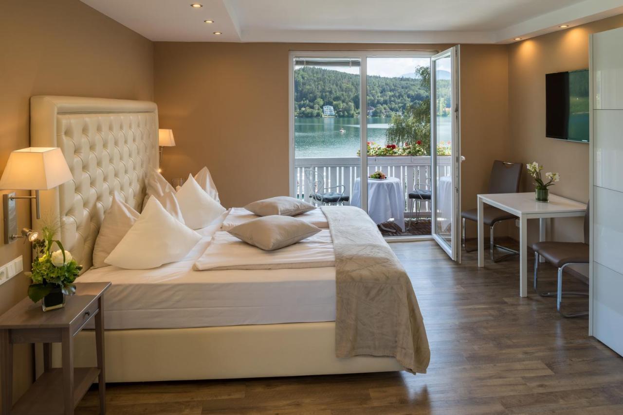 Promenaden-Strandhotel Marolt Sankt Kanzian am Klopeiner See Esterno foto