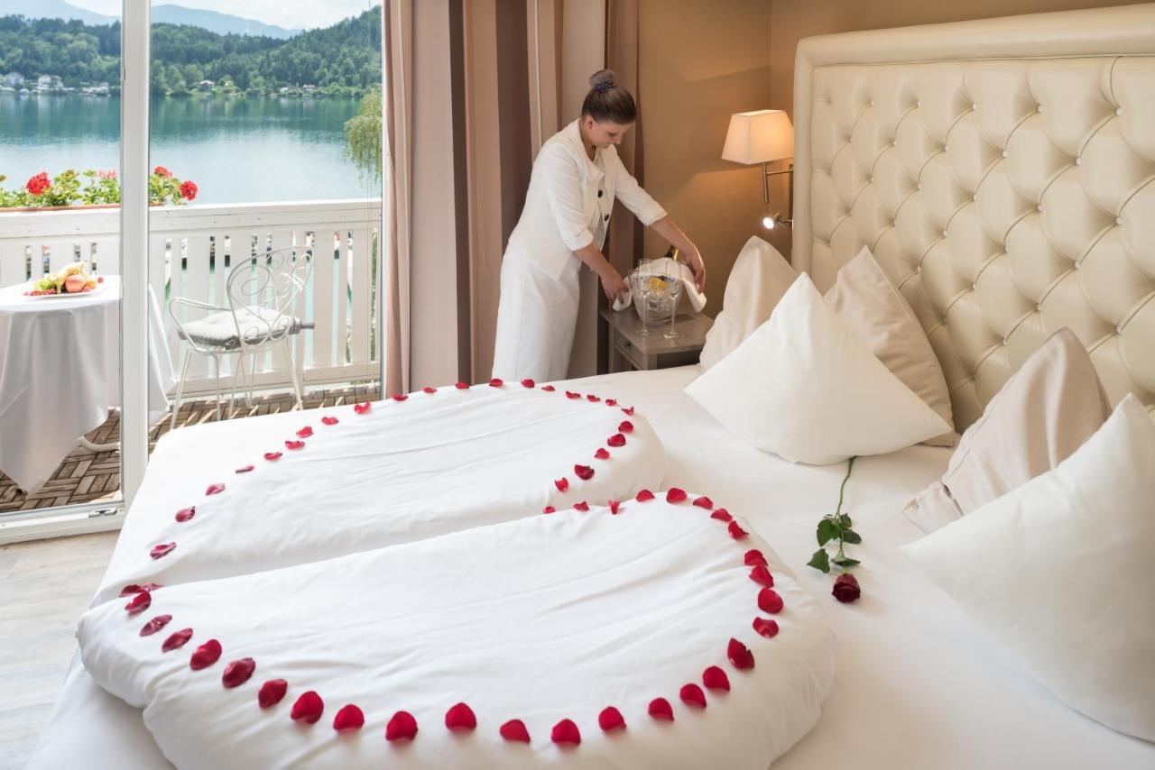 Promenaden-Strandhotel Marolt Sankt Kanzian am Klopeiner See Esterno foto