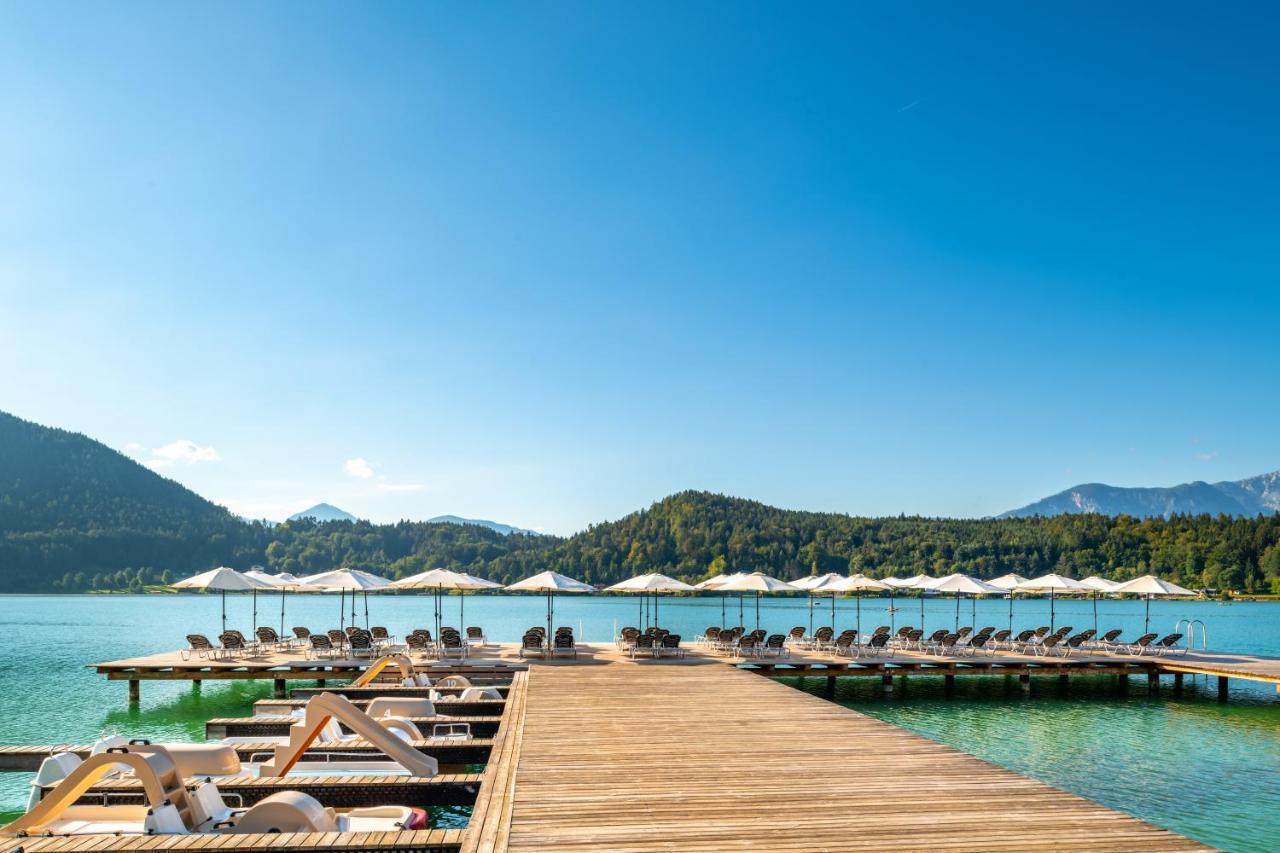 Promenaden-Strandhotel Marolt Sankt Kanzian am Klopeiner See Esterno foto